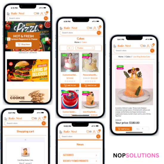 Picture of Bakenest Theme for nopCommerce